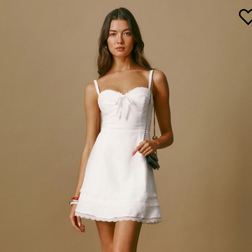 Reformation linen dress